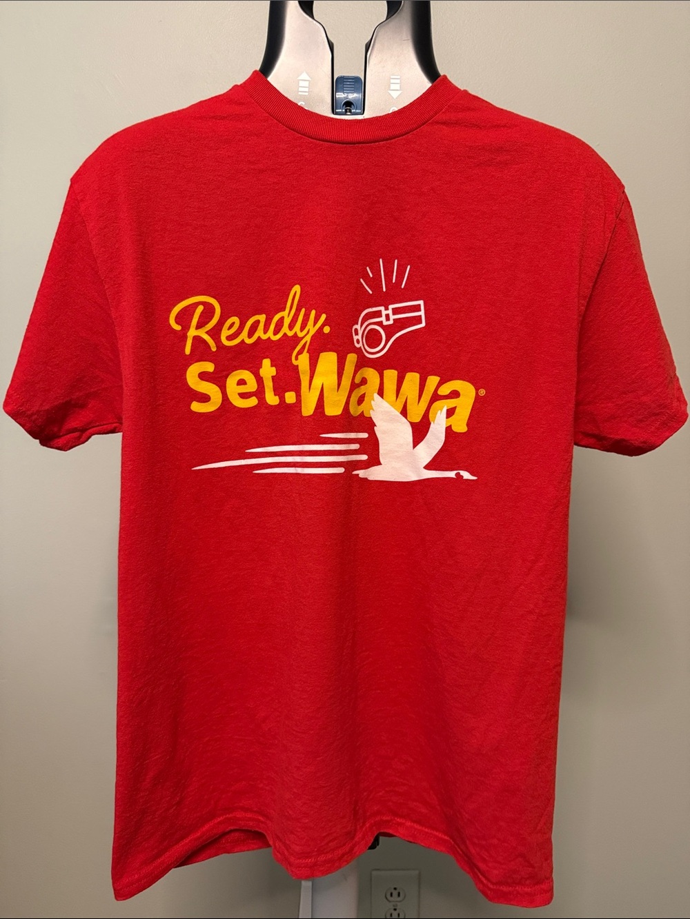 Wawa Ready Set Red Short-Sleeve Graphic Tee